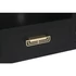 Kép 4/6 - Tv-s szekrény mdf, fém 120x31x56 cm fekete, arany