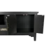 Kép 5/6 - Tv-s szekrény mdf, fém 120x31x56 cm fekete, arany