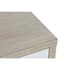 Kép 4/9 - Tv-s szekrény mdf, fém 160x40x50 cm fehér, natúr