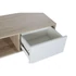 Kép 6/9 - Tv-s szekrény mdf, fém 160x40x50 cm fehér, natúr