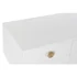 Kép 3/7 - Tv-s szekrény mdf, lucfenyő 120x42x54 cm fehér, arany
