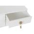 Kép 5/7 - Tv-s szekrény mdf, lucfenyő 120x42x54 cm fehér, arany