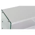 Kép 3/10 - Tv-s szekrény mdf, üveg 160x40x45 cm fehér