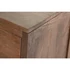 Kép 3/8 - Tv-s szekrény teakfa, fém 125x40x55 cm barna