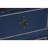Kép 6/11 - Tv-s szekrény tengeri császárfa 120x48x60 cm sötétkék, barna