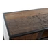 Kép 3/8 - Tv-s szekrény újrahasznosított fa, mangófa, fém 135x42x60 cm sötétbarna, fekete