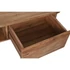 Kép 6/9 - Tv-s szekrény újrahasznosított fa, toboz 210x45x42 cm sötétbarna, fekete