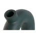 Kép 3/5 - Váza alumínium 19x5x17 cm türkizzöld, mohazöld 2 féle