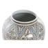 Kép 3/4 - Váza arab porcelán 18x18x36,5 cm bézs, kék