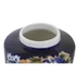 Kép 4/4 - Váza arc porcelán 17x17x16 cm színes, kék