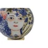 Kép 4/4 - Váza arc porcelán 19x19x23 cm színes, kék