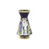 Kép 2/5 - Váza arc porcelán 19x19x36 cm színes, kék