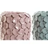 Kép 3/4 - Váza kő 20x20x30,5 cm pink, türkizkék 2 féle
