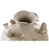 Kép 3/3 - Váza madarak porcelán 14,5x14,5x12 cm bézs, szürke 2 féle