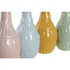 Kép 3/4 - Váza porcelán 10,5x10,5x20,5 cm színes 4 féle