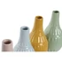 Kép 4/4 - Váza porcelán 10,5x10,5x20,5 cm színes 4 féle