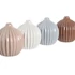 Kép 3/4 - Váza porcelán 11,6x11,6x12,3 cm színes 4 féle