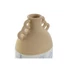 Kép 3/3 - Váza porcelán 12,2x10,3x16,7 cm kék, bézs