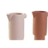 Kép 3/4 - Váza porcelán 13,5x9,5x21,5 cm pink, terrakotta 2 féle