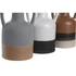 Kép 3/4 - Váza porcelán 13x11,3x22,5 cm színes 3 féle