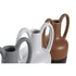 Kép 4/4 - Váza porcelán 13x11,3x22,5 cm színes 3 féle