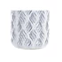 Kép 3/4 - Váza porcelán 13x13x31 cm színes, kék