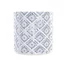 Kép 3/4 - Váza porcelán 14x14x30 cm fehér, kék