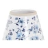 Kép 3/4 - Váza porcelán 15,5x15,5x21,5 cm fehér, kék