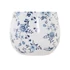 Kép 4/4 - Váza porcelán 15,5x15,5x21,5 cm fehér, kék