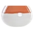 Kép 3/4 - Váza porcelán 15x15x15 cm színes, terrakotta