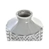 Kép 4/4 - Váza porcelán 15x15x30 cm szürke, bézs 2 féle