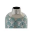 Kép 3/4 - Váza porcelán 15x15x41,5 cm türkizkék