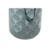 Kép 4/4 - Váza porcelán 15x15x41,5 cm türkizkék