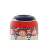 Kép 6/6 - Váza porcelán 16x16x32 cm színes