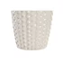 Kép 3/4 - Váza porcelán 16x16x40 cm szürke, bézs 2 féle