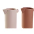 Kép 3/4 - Váza porcelán 17x11,5x29,5 cm pink, terrakotta 2 féle