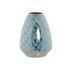 Kép 2/4 - Váza porcelán 18x18x24 cm türkizkék