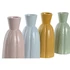 Kép 3/4 - Váza porcelán 9,5x9,5x20 cm színes 4 féle