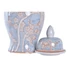 Kép 3/4 - Váza virágok porcelán 19x19x37 cm kék, narancssárga