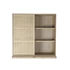 Kép 6/10 - Vitrin császárfa, mdf 120x38,5x196 cm natúr