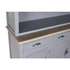 Kép 3/10 - Vitrin császárfa, mdf 122,5x40x191,5 cm szürke, natúr