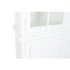 Kép 3/11 - Vitrin mdf, üveg 218,4x40,6x203 cm fehér
