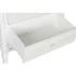 Kép 8/9 - Vitrin mdf, üveg 76x39x193 cm világosbarna, fehér