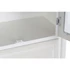 Kép 9/9 - Vitrin mdf, üveg 76x39x193 cm világosbarna, fehér