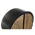 Kép 3/9 - Vitrin rattan, fém 61x26x150,3 cm natúr, fekete