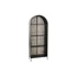 Kép 9/9 - Vitrin rattan, fém 61x26x150,3 cm natúr, fekete