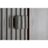 Kép 9/11 - Vitrin rózsaalmafa, üveg 177x40x180 cm színes