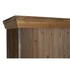 Kép 6/11 - Vitrin újrahasznosítottfa, fém 127x36x202 cm sötétbarna, fekete