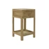 Kép 1/6 - Éjjeliszekrény mdf, bambusz 44x42x75 cm barna