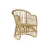 Kép 1/7 - Fotel rattan 62x72x83 cm világosbarna